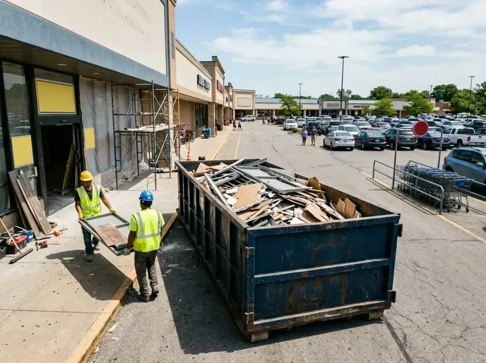 retail-store-renovation-debris-003 — frequently asked questions, Roll-off Dumpster Rentals in Hailey, ID